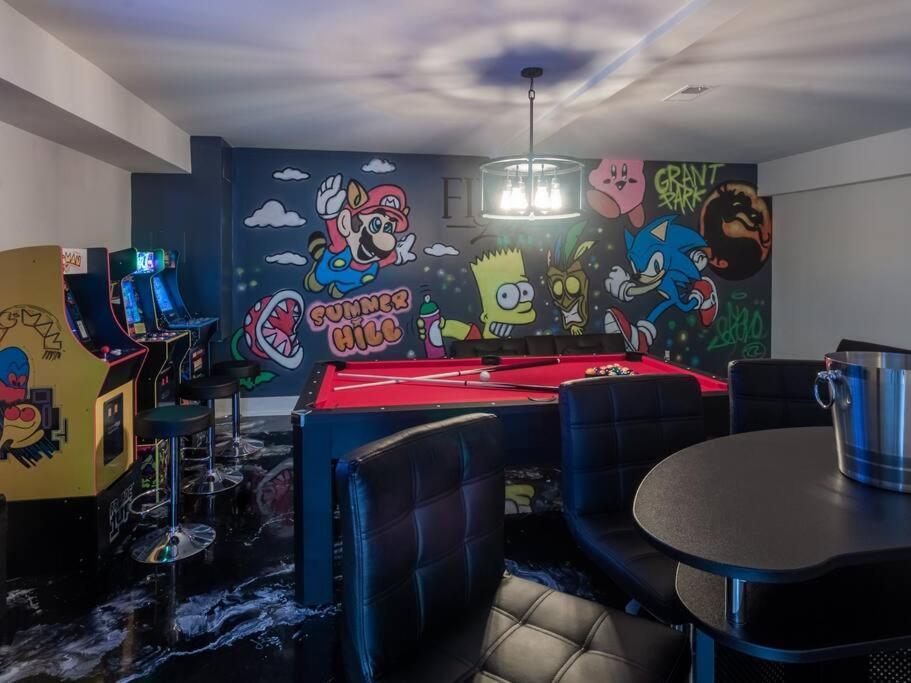 Five75Lux Atl King Bed & Game Room Downtown Атланта Экстерьер фото